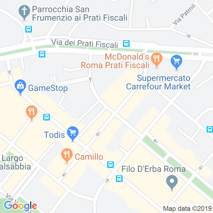 CAP di Via Val Pellice a Roma