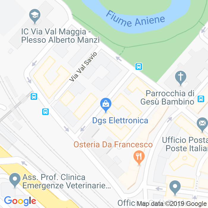 CAP di Via Valpolicella a Roma