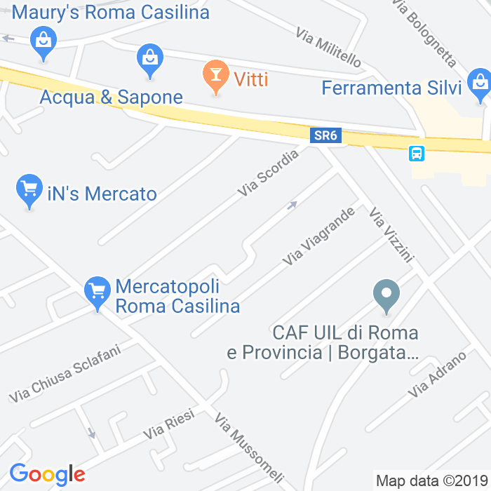 CAP di Via Valverde a Roma