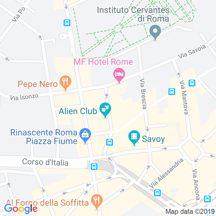 CAP di Via Velletri a Roma