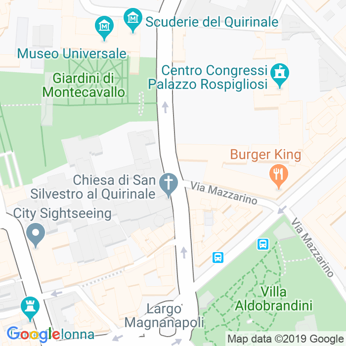 CAP di Via Ventiquattro Maggio a Roma