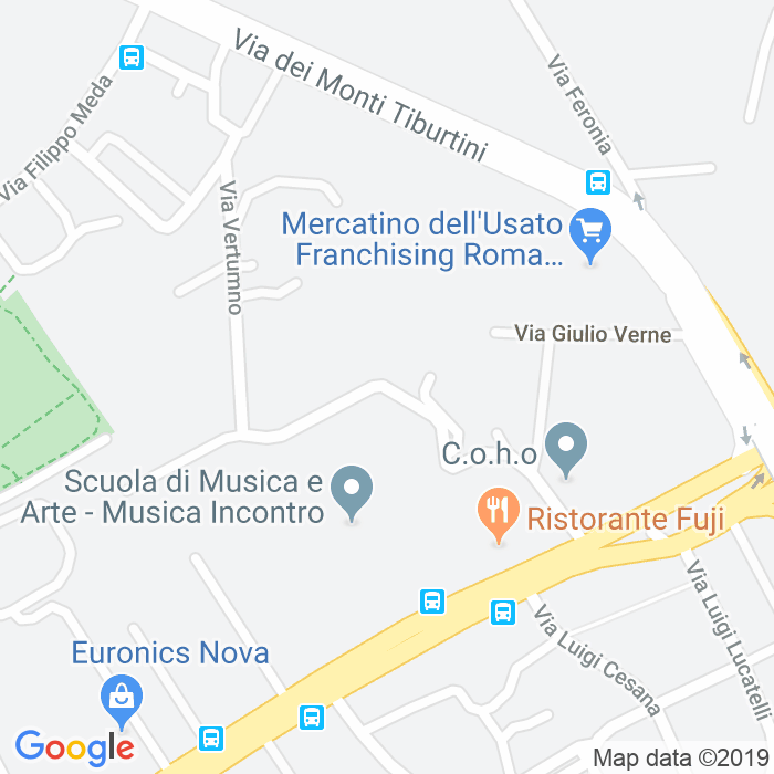 CAP di Via Vertumno a Roma