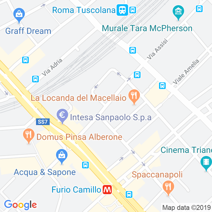 CAP di Via Veturia a Roma