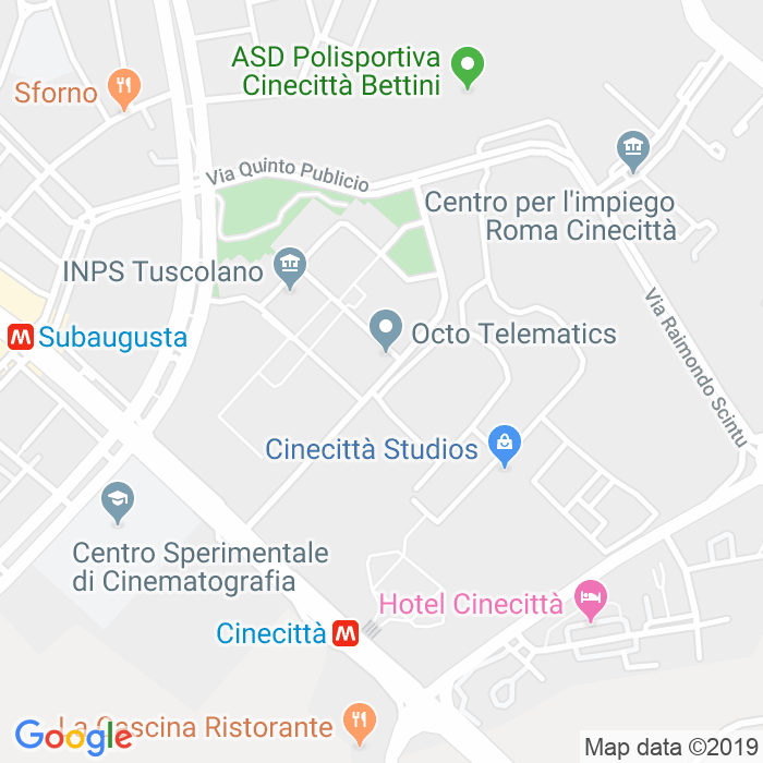 CAP di Via Vincenzo Lamaro a Roma