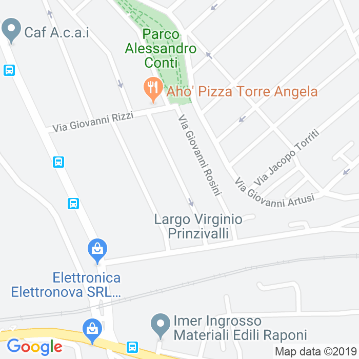 CAP di Via Virginio Prinzivalli a Roma