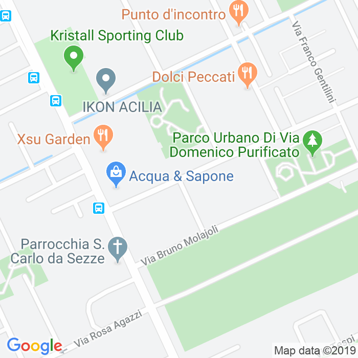 CAP di Via Vito D'Ancona a Roma