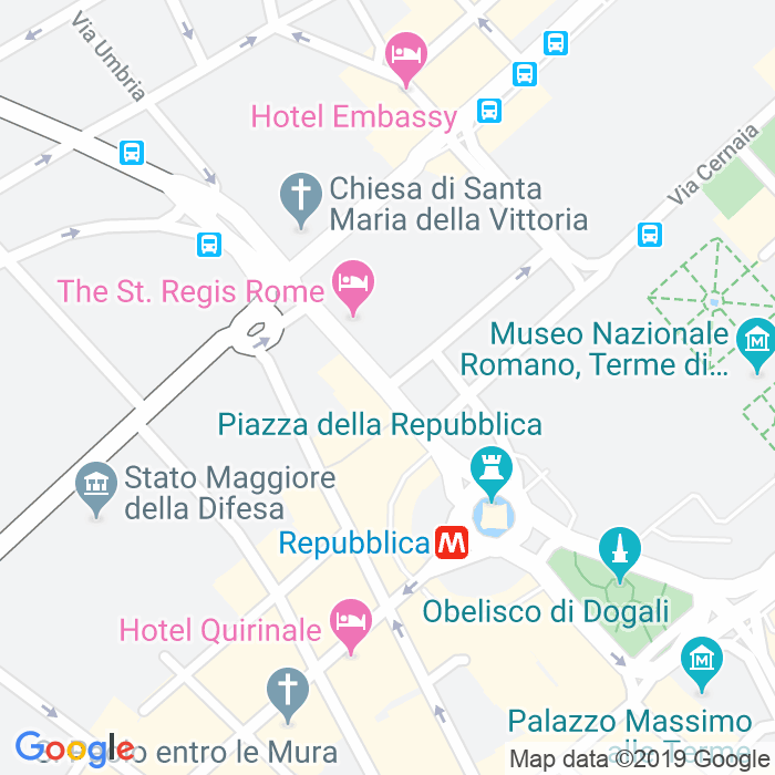 CAP di Via Vittorio Emanuele Orlando a Roma