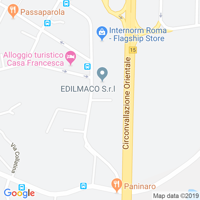 CAP di Via Vittorio Grassi a Roma
