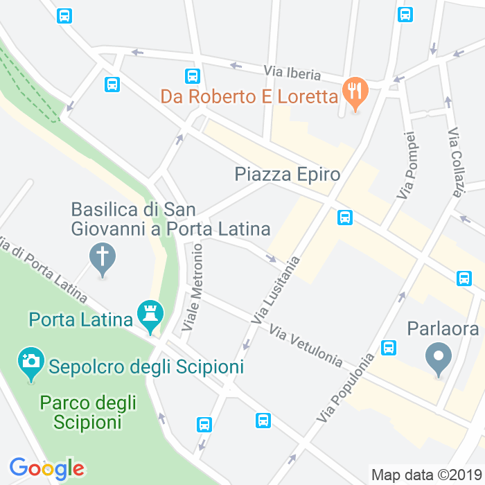 CAP di Via Vulci a Roma