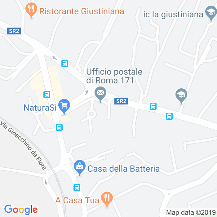 CAP di Via Walter Suzzi a Roma
