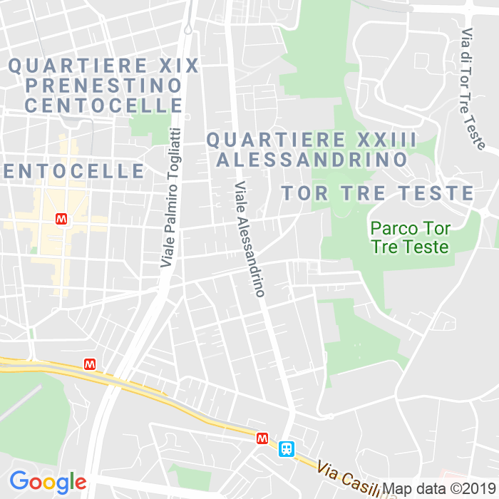 CAP di Viale Alessandrino a Roma