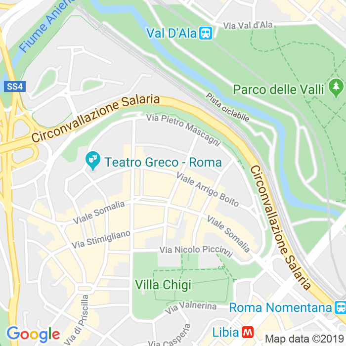CAP di Viale Arrigo Boito a Roma