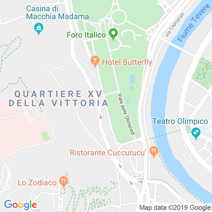CAP di Viale Dei Gladiatori a Roma