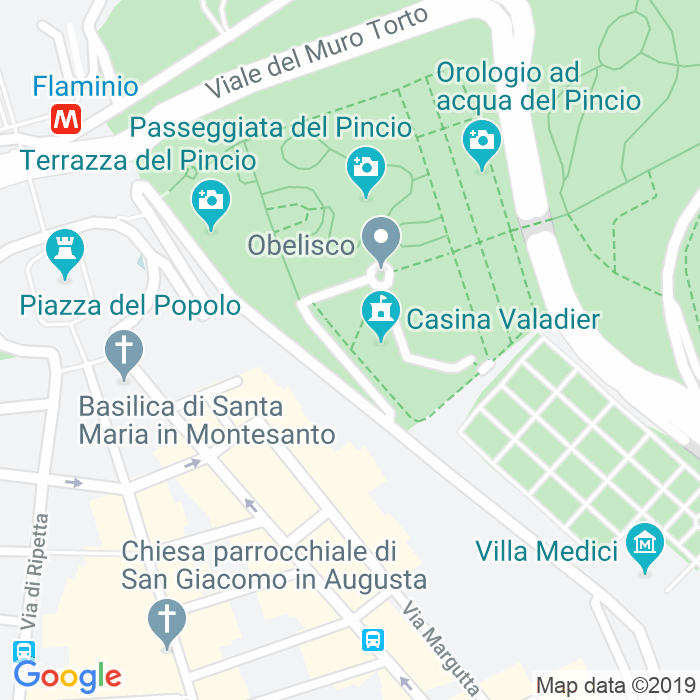 CAP di Viale Del Belvedere a Roma