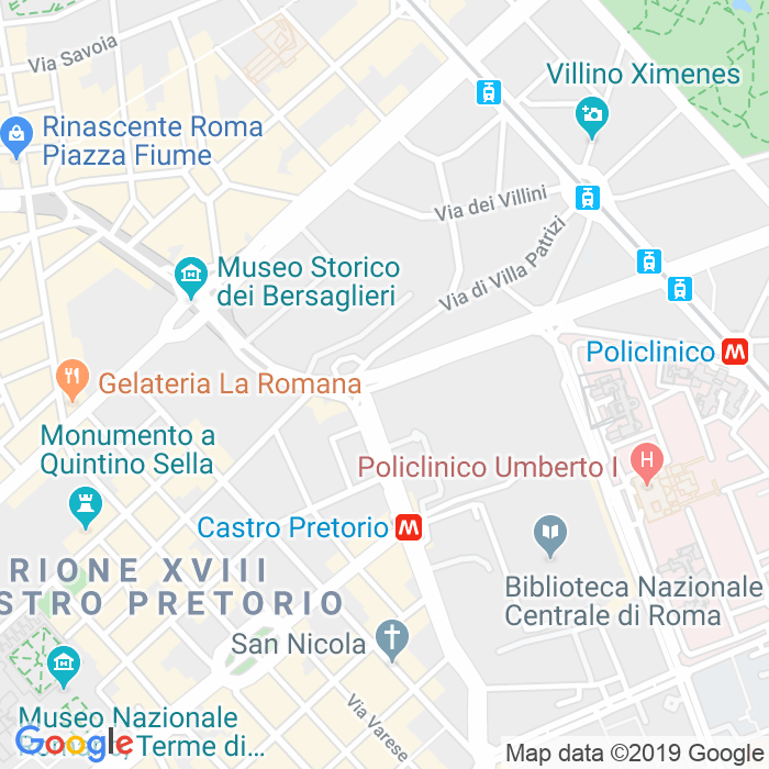 CAP di Viale Del Policlinico a Roma