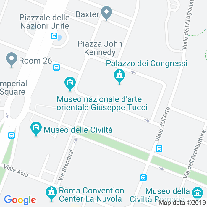 CAP di Viale Della Letteratura a Roma