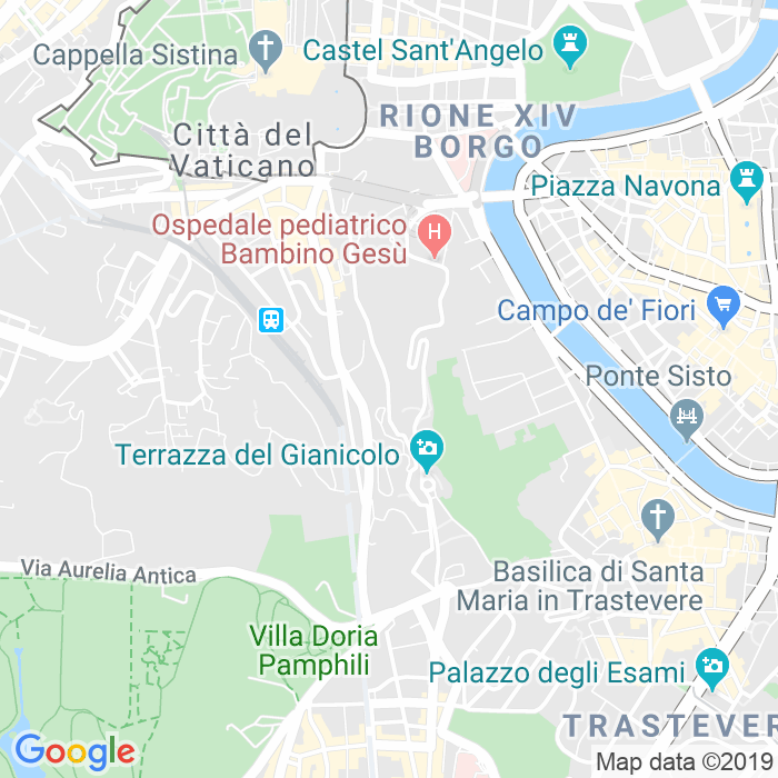 CAP di Viale Delle Mura Aurelie a Roma