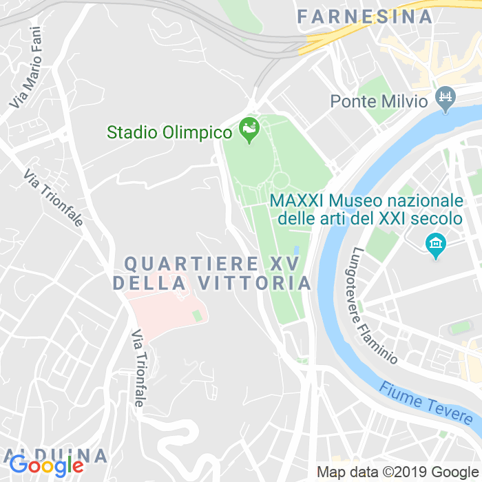 CAP di Viale Dello Stadio Olimpico a Roma