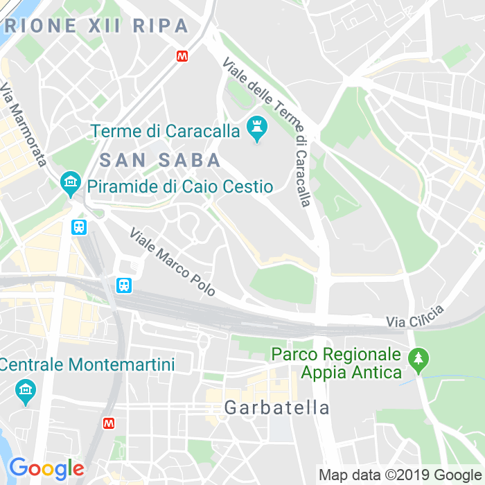 CAP di Viale Di Porta Ardeatina a Roma