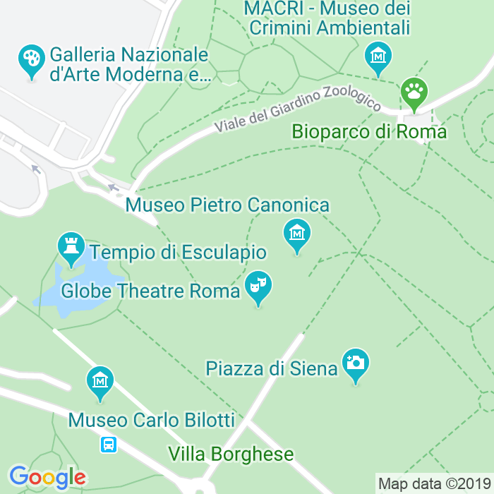 CAP di Viale Di Valle Giulia a Roma