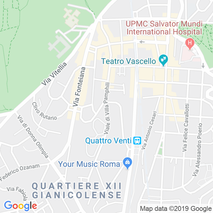 CAP di Viale Di Villa Pamphili a Roma