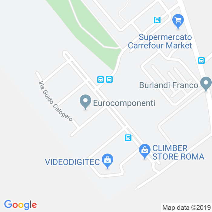 CAP di Viale Galvano Della Volpe a Roma