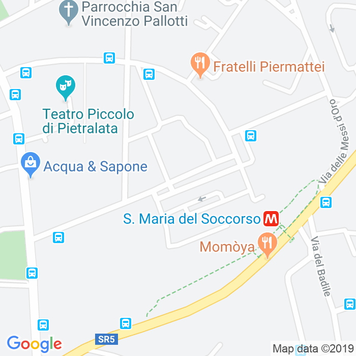 CAP di Viale Giuseppe Stefanini a Roma