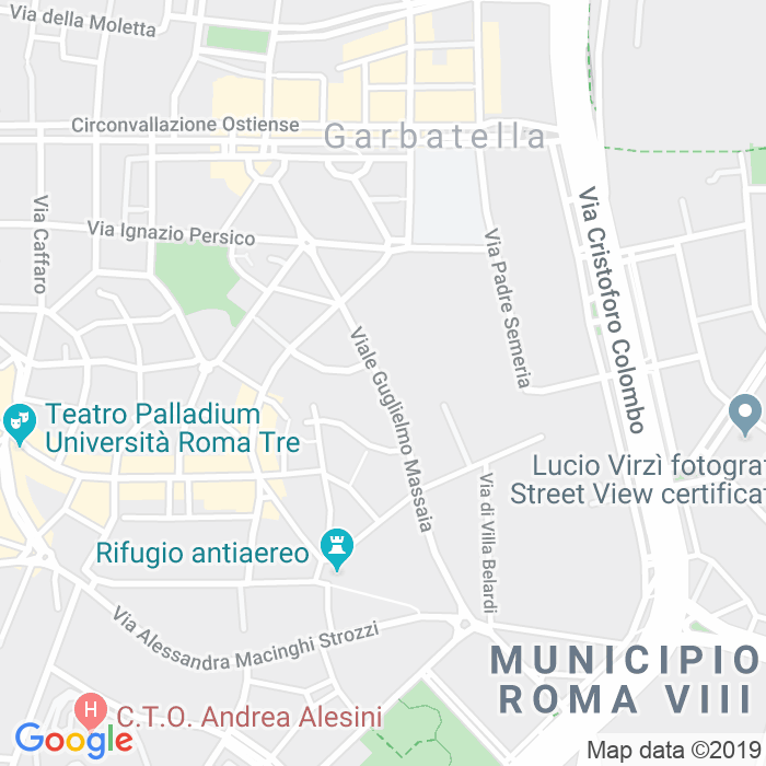 CAP di Viale Guglielmo Massaia a Roma