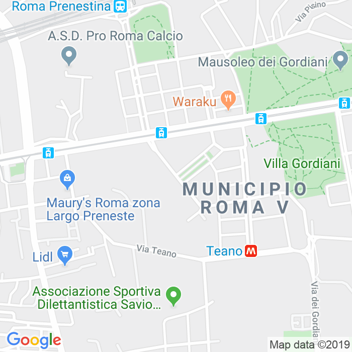 CAP di Viale Irpinia a Roma