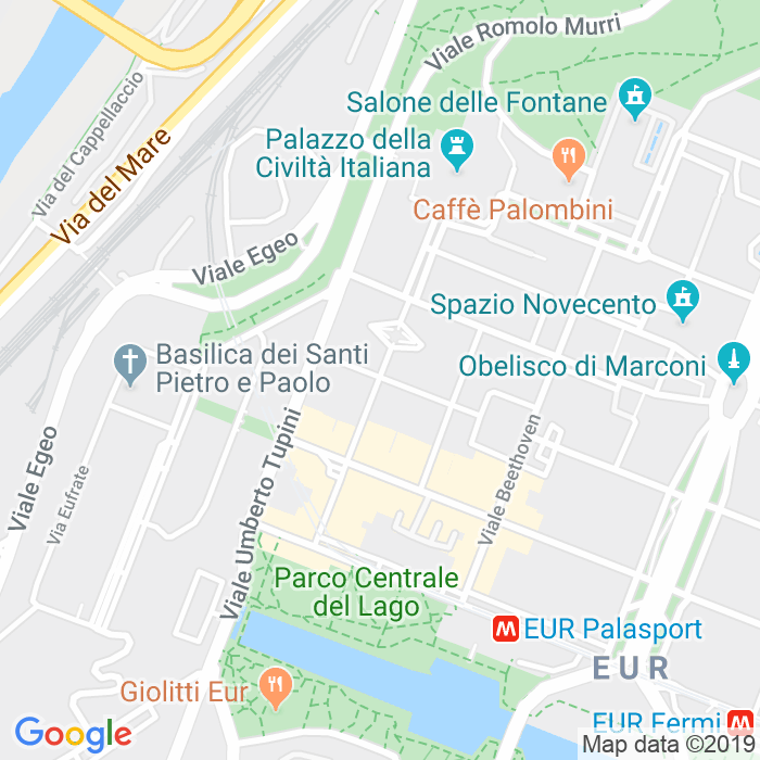 CAP di Viale Pasteur a Roma