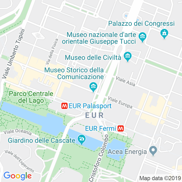 CAP di Viale Rosa Luxemburg a Roma