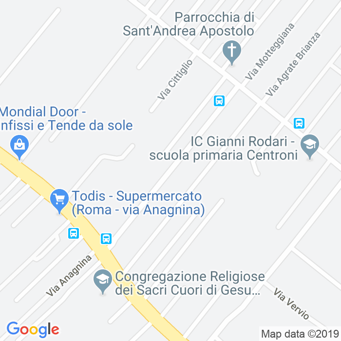 CAP di Vicolo Anagnino a Roma