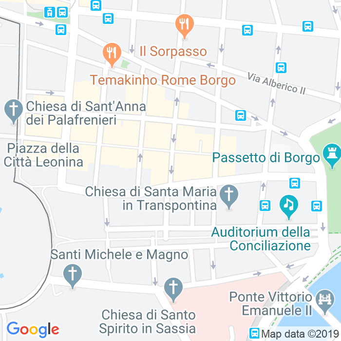 CAP di Vicolo D'Orfeo a Roma