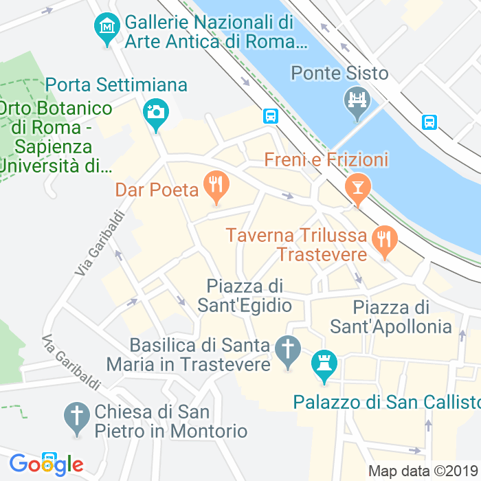 CAP di Vicolo Del Bologna a Roma