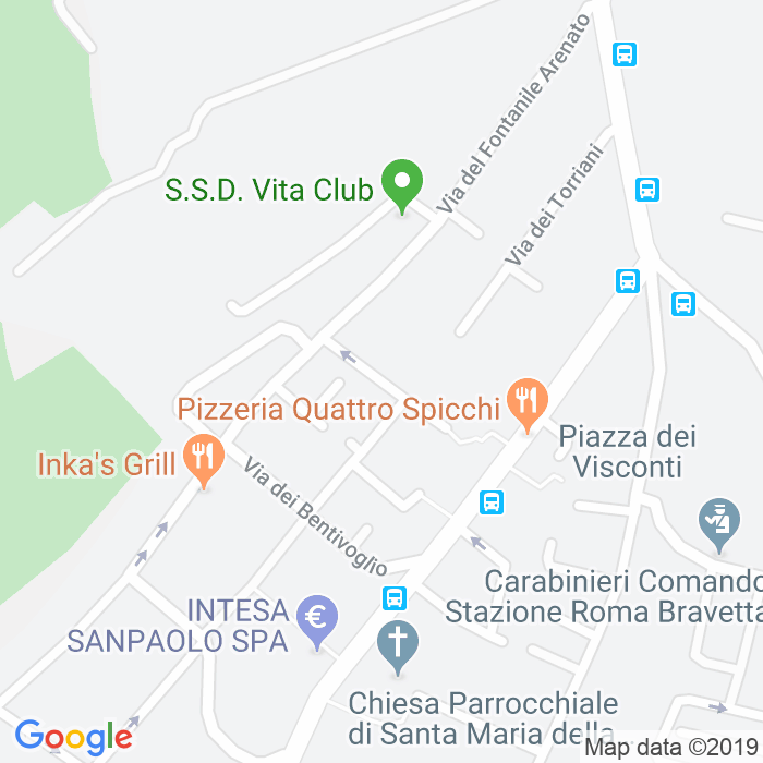 CAP di Vicolo Del Fontanile Arenato a Roma