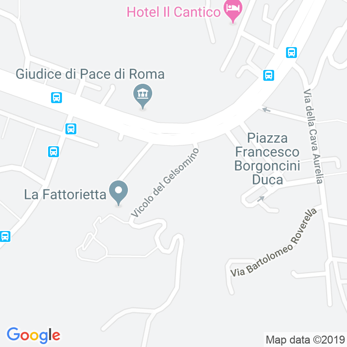 CAP di Vicolo Del Gelsomino a Roma