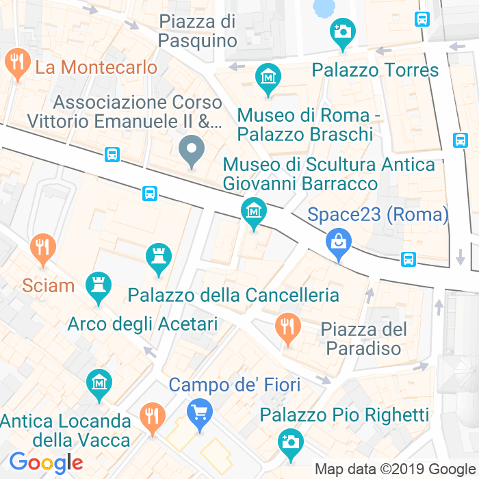 CAP di Vicolo Dell Aquila a Roma