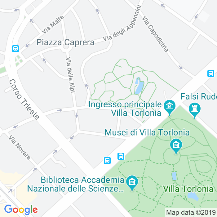 CAP di Vicolo Della Fontana a Roma