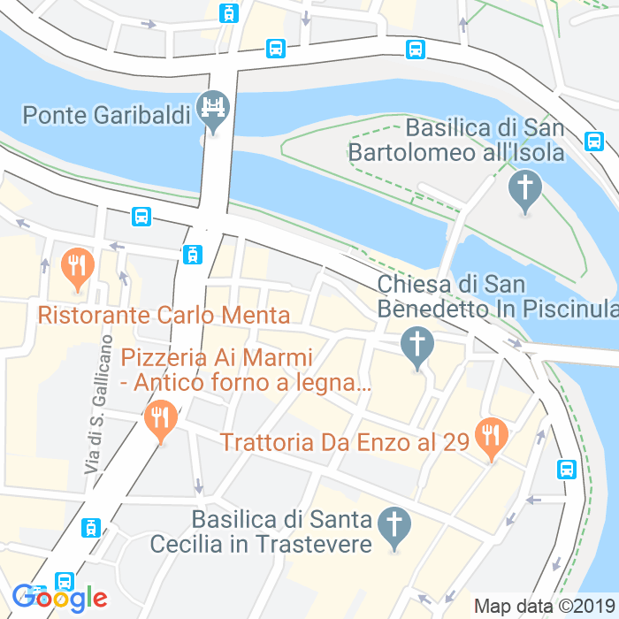 CAP di Vicolo Della Luce a Roma