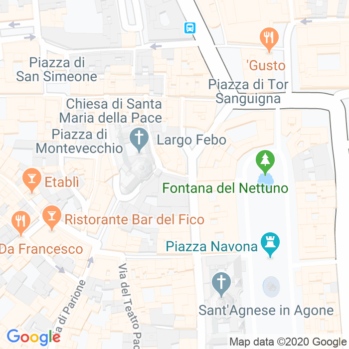 CAP di Vicolo Della Pace a Roma