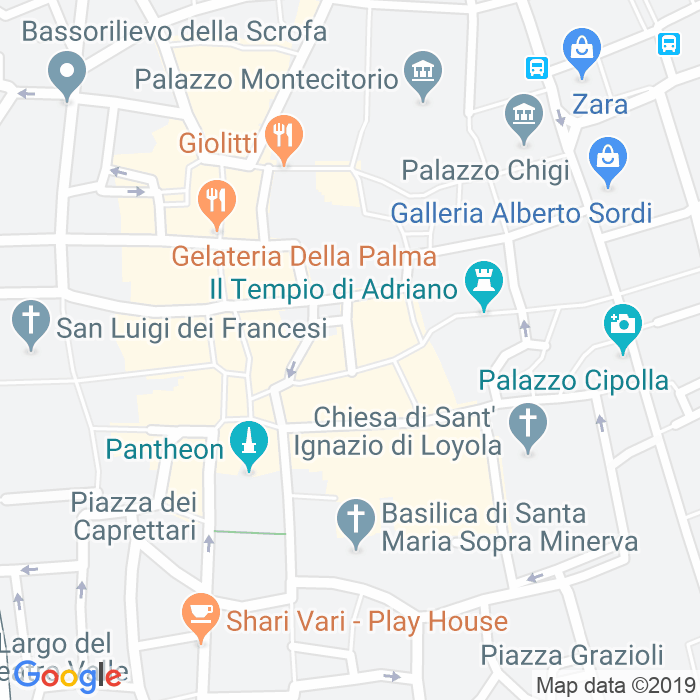 CAP di Vicolo Della Spada D'Orlando a Roma