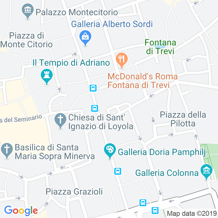CAP di Vicolo Sciarra a Roma