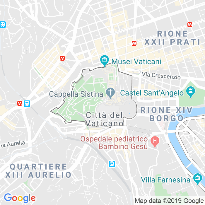 CAP in Stato Della Città Del Vaticano